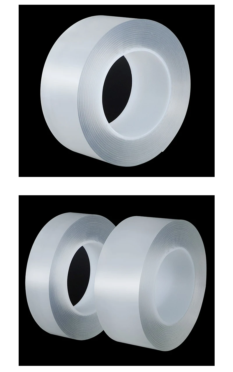 Sink Self-adhesive Home Kitchen Waterproof Transparent Tape Nano Mildew Strong Pool Water Seal Gap Strip Silicone Stickers Tool