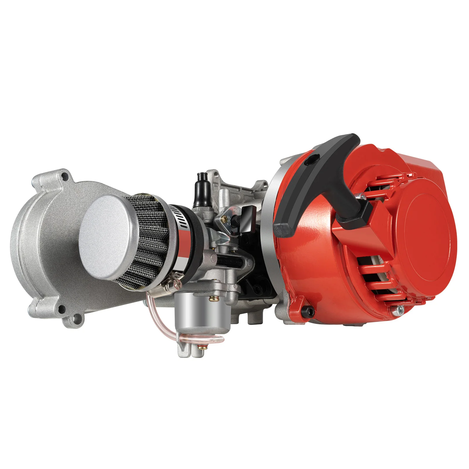 49CC 50CC 2-Stroke Pull Start Engine Motor for Mini Dirt Bike Pocket Bike ATV Scooters 2-Stroke 49CC Gasoline Engine Motor
