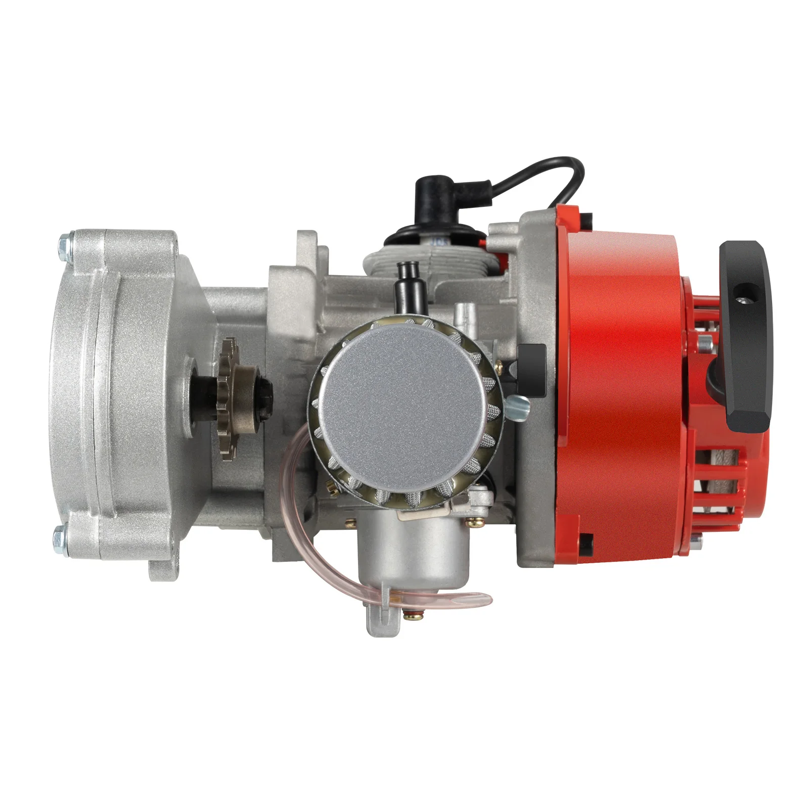 49CC 50CC 2-Stroke Pull Start Engine Motor for Mini Dirt Bike Pocket Bike ATV Scooters 2-Stroke 49CC Gasoline Engine Motor