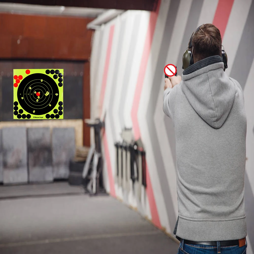 8-inch Splatter Target Adhesive Shooting Target Stickers Shooting Aim Paper