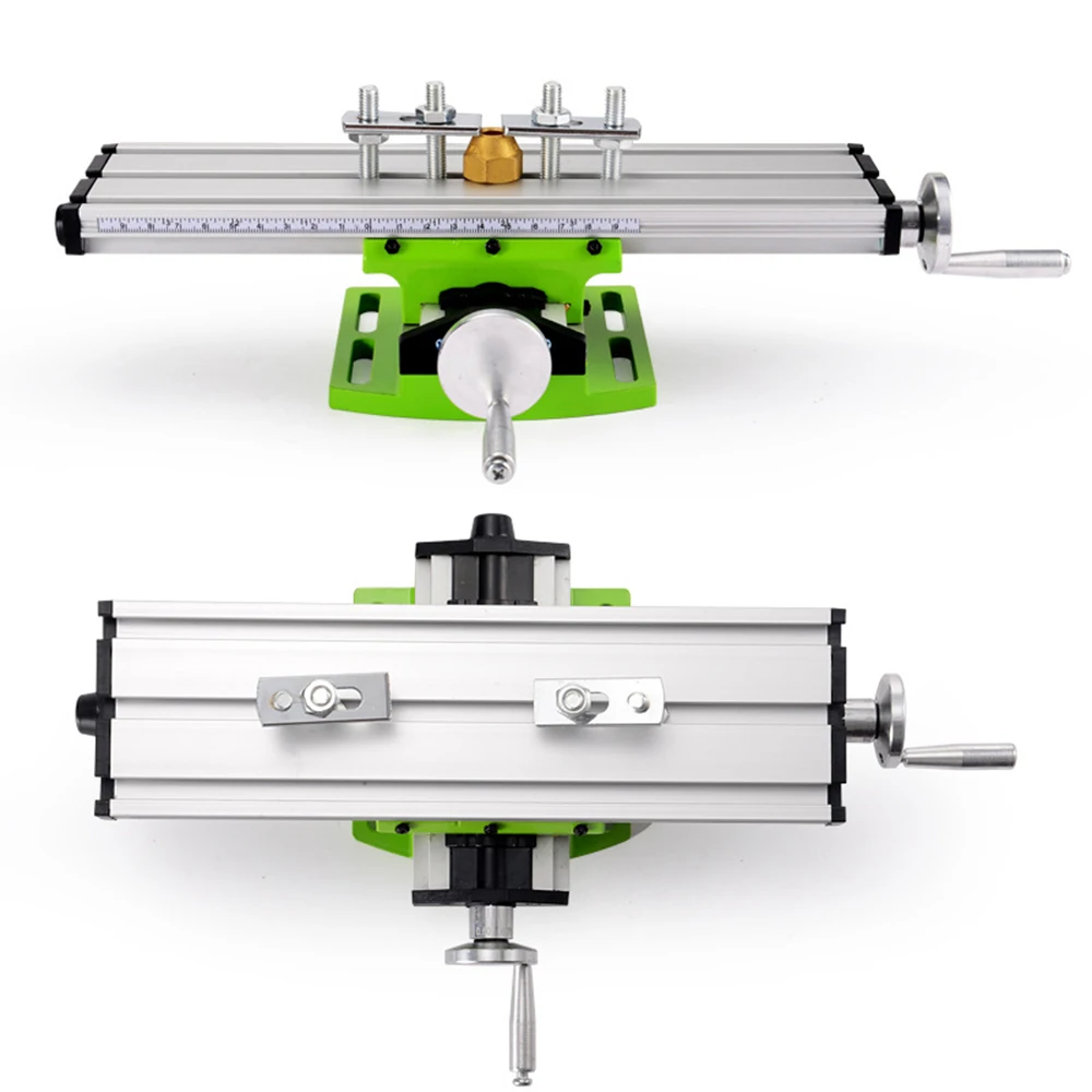 ALLSOME MINIQ Multifunction Drill Vise Fixture Working Table Mini Precision Milling Machine Worktable