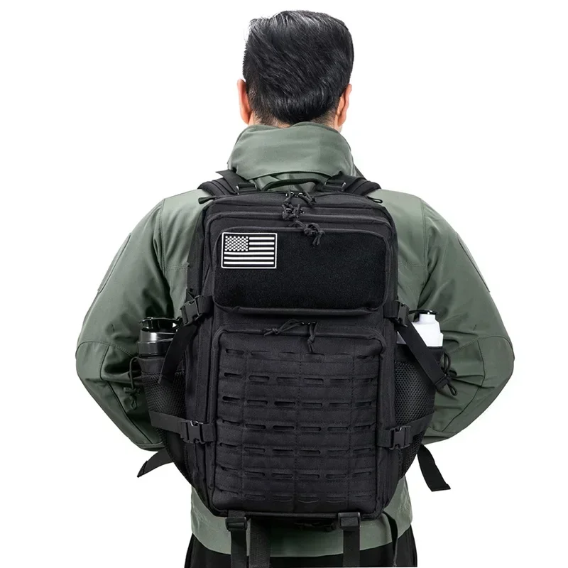 25L/45L Men's and Women's Tactical Backpacks , Outdoor Activities, Small School Backpacks with Water Bottle Holder