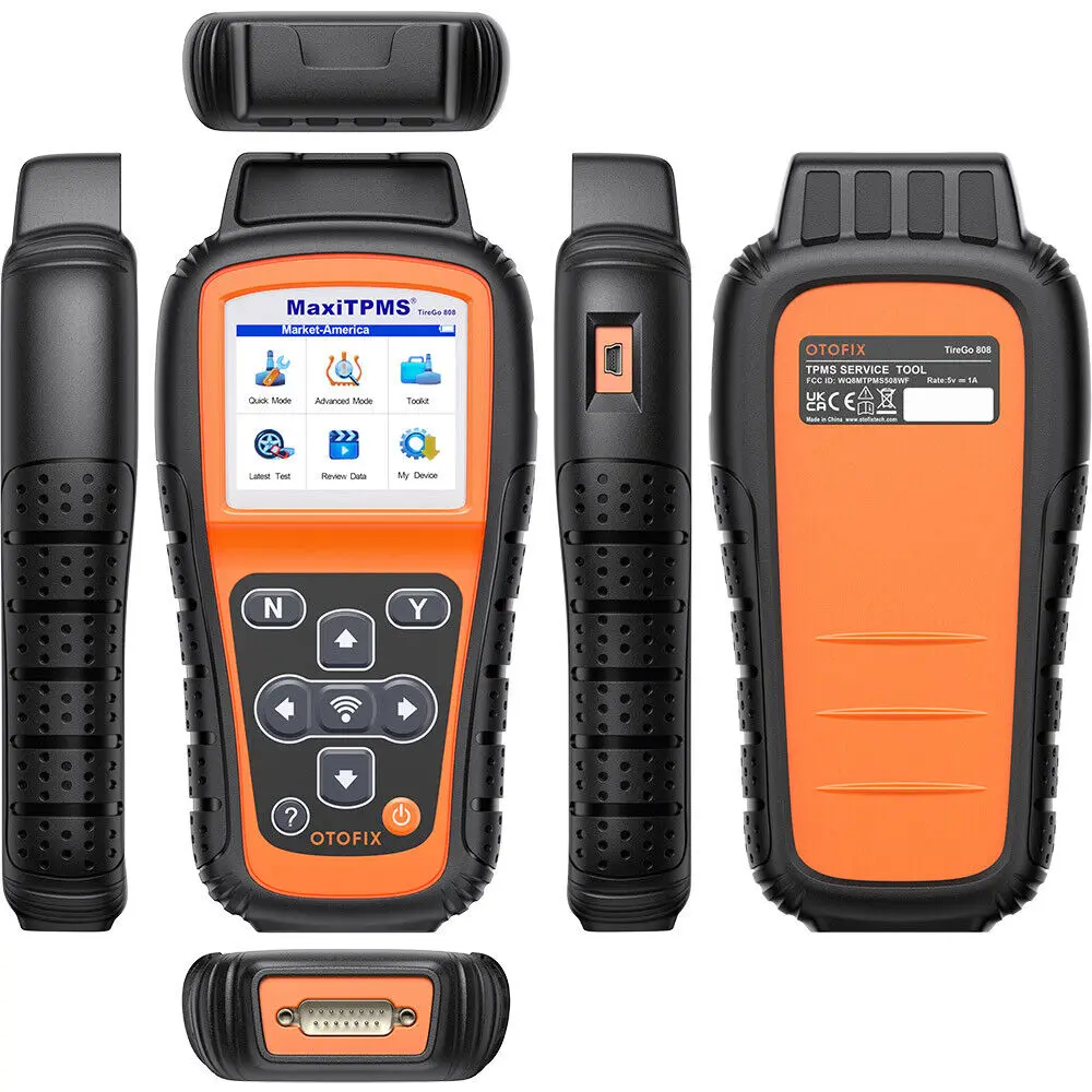 OTOFIX TireGO 808 TPMS Programming Tool WiFi TPMS Scan Tool Relearn Activate All TPMS Sensors Program MX-Sensor TPMS Diagnostics