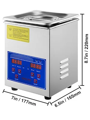 SucceBuy 1.3L 2L 3L 6L 10L 15L 22L 30L Ultrasonic Cleaner Lave-Dishes Portable Washing Machine Ultrasound Home Clean Appliances
