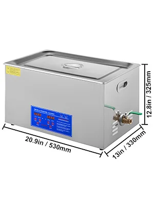 SucceBuy 1.3L 2L 3L 6L 10L 15L 22L 30L Ultrasonic Cleaner Lave-Dishes Portable Washing Machine Ultrasound Home Clean Appliances