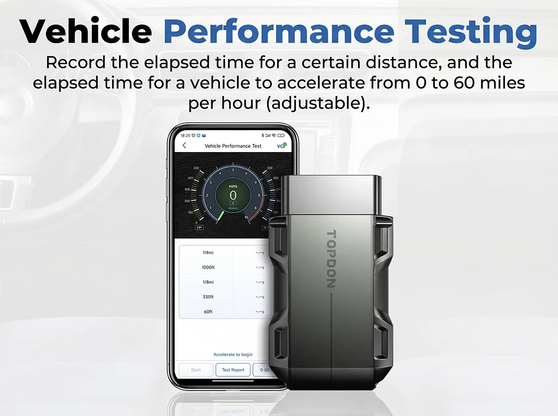 TOPDON TopScan Lite Scanner Smart Diagnostic Tool DTC Repair Guide Bluetooth OBD2 Code Reader
