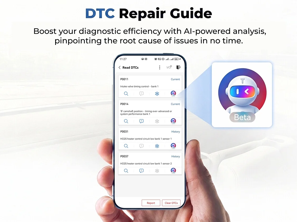 TOPDON TopScan Lite Scanner Smart Diagnostic Tool DTC Repair Guide Bluetooth OBD2 Code Reader