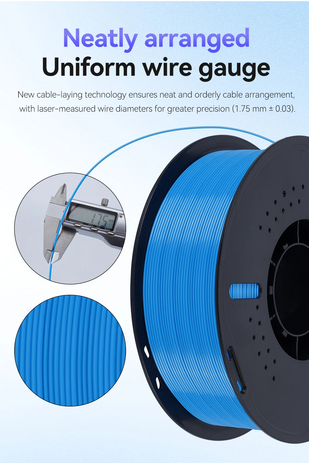 KINGROON 10KG PLA Filament PETG 3D Filament 1.75mm For 3D Printer Filament 10 Rolls/Set Mixed Colors and Materials FDM Printing Fast Ship