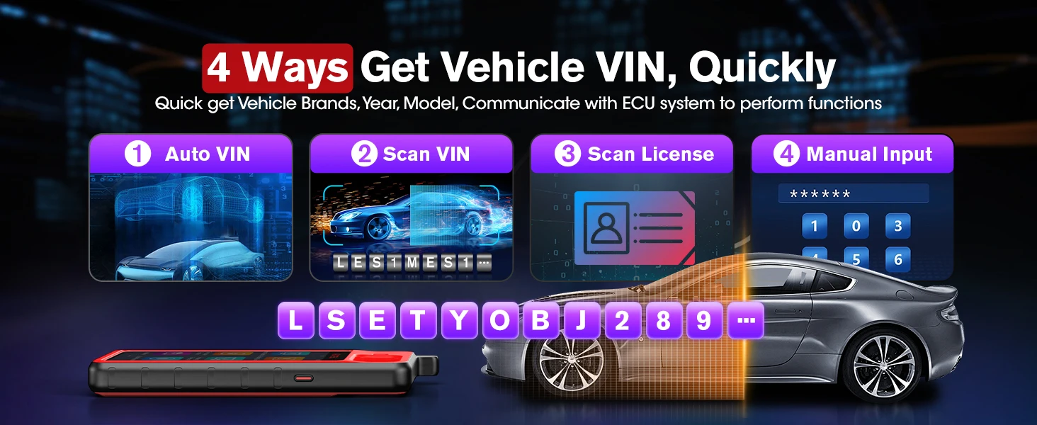 Autel MaxiIM KM100 KM100X Key Fob Programming Immobilizer Tool,60s Key Generation,OBD IMMO Key Learning,Chip Read/ Edit/ Clone