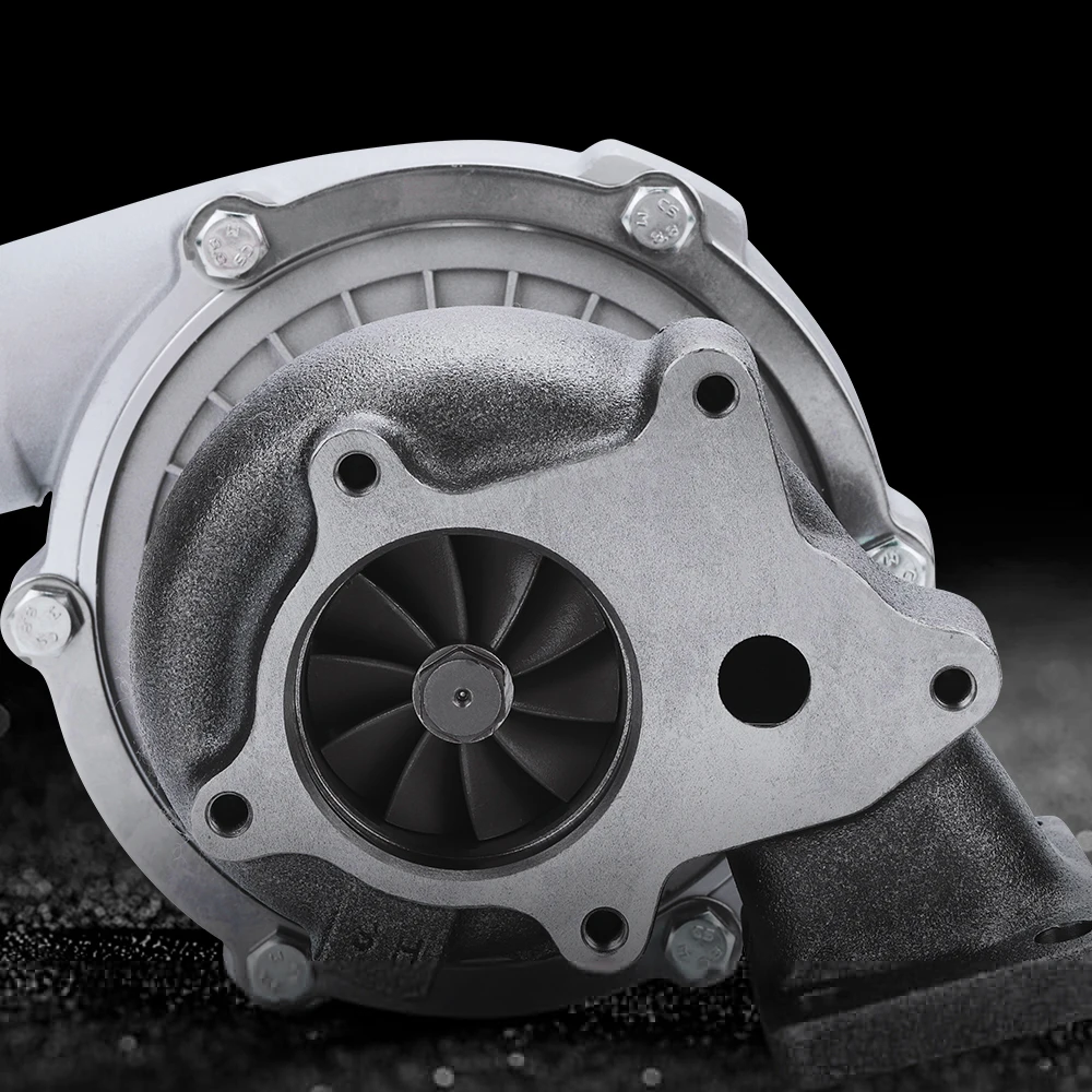 T3 T4 T04E .57 A/R Universal 5 Bolts Turbo Turbocharger for 1.5L to 2.5L 400HP T3 Flange