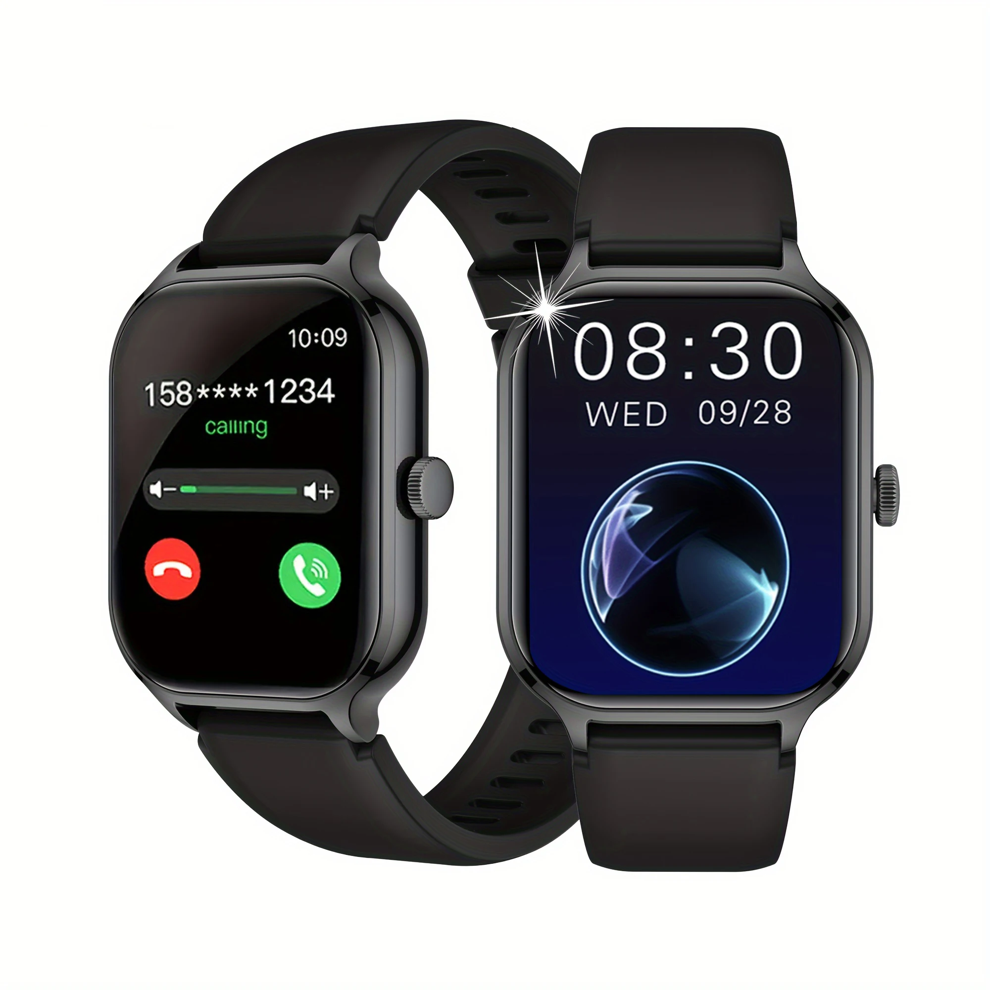 Smart Watch Wireless Calling/Dial Multi-Sport Mode Info Reminder Various APP Compatible for iPhone Android
