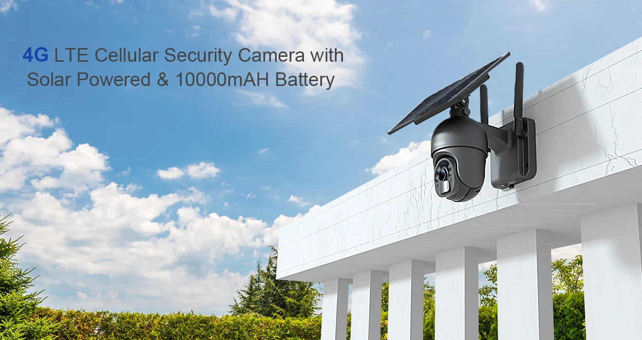 Ctronics Real 4K 8MP Surveillance Camera WiFi 5G Outdoor 360 16X 5X Optical Zoom Security Camera UHD Night Vision Auto Tracking