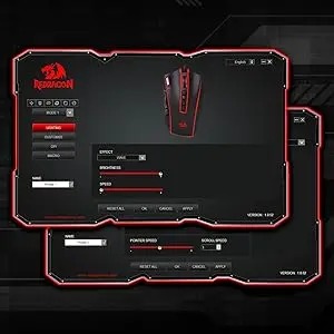 Redragon M990 MMO Gaming Mouse, 32000 DPI High Precision Wired RGB Gamer Mouse w/23 Programmable Buttons, 16 Side Macro Keys