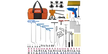 SucceBuy Paintless Dent Removal Rods Stainless Steel Rods Car Dent Repair Kit Glue Puller Kit for Auto Dent Removal Door Dings