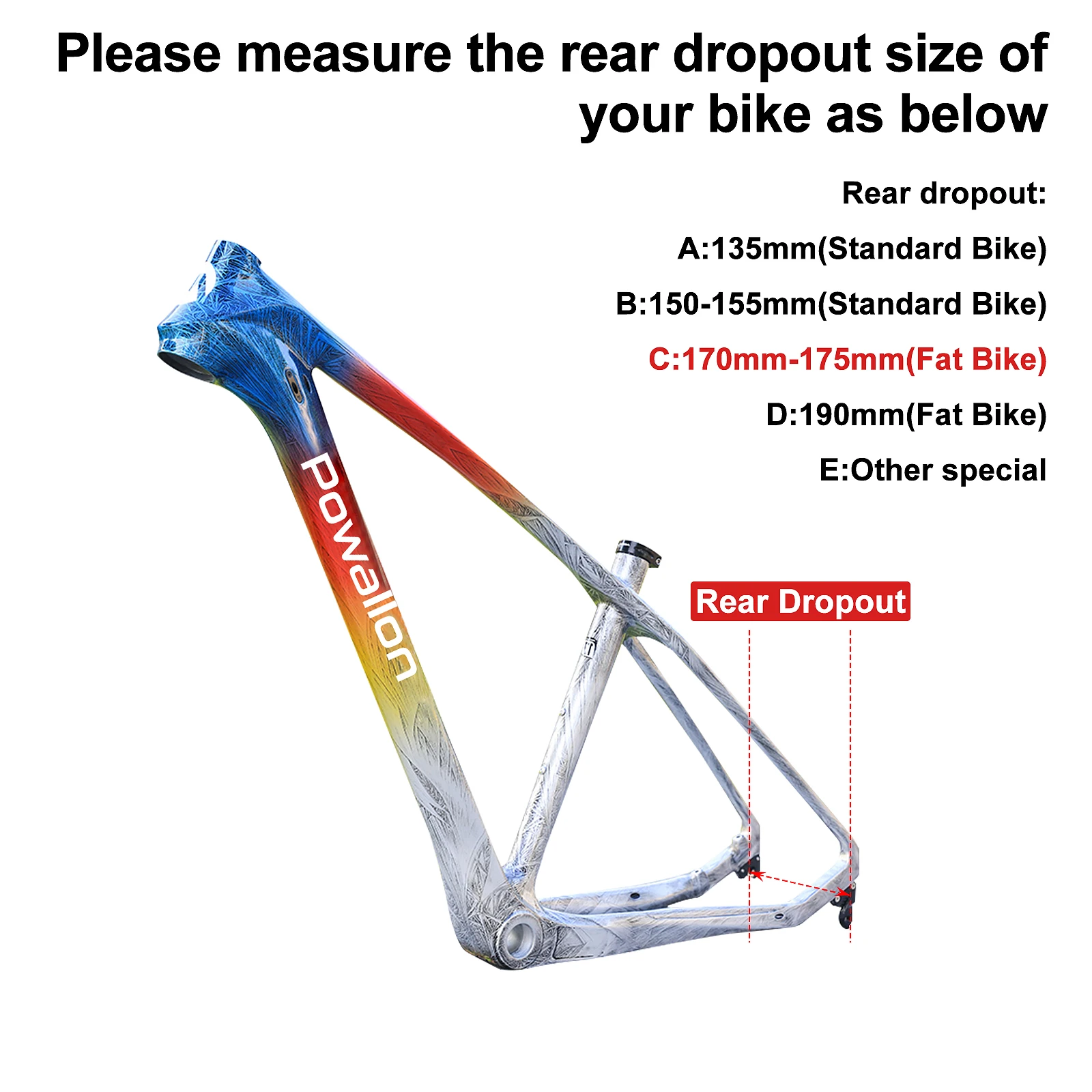 BAFANG 750W EBike Conversion Kit - Rear Hub Motor Drive for 20" 26" Snow/Beach Fat Bike - Upgrade Your MTB Cruiser Foldable Bike