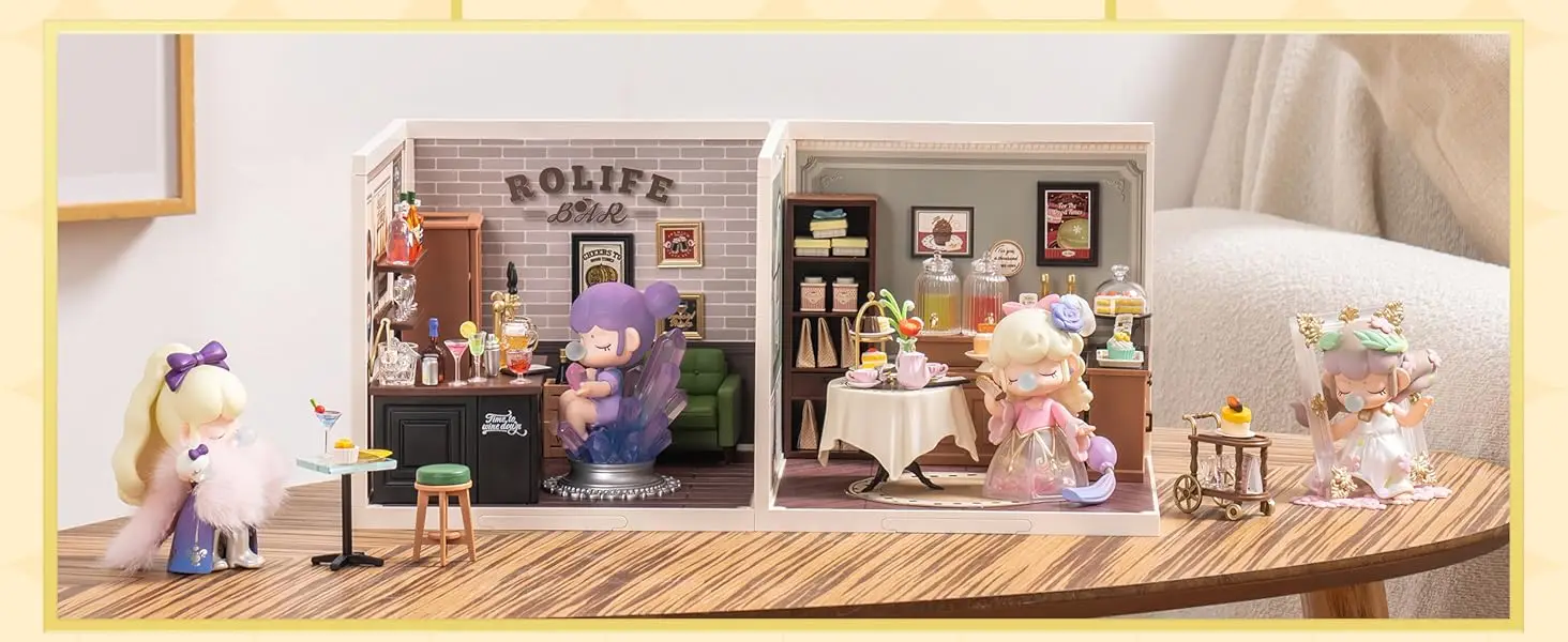 Robotime Nanci Museum Of Fantasy Blind Box Action Figures Doll Toys Surprise Box Lady Toys for Children Friends - ZOXX0