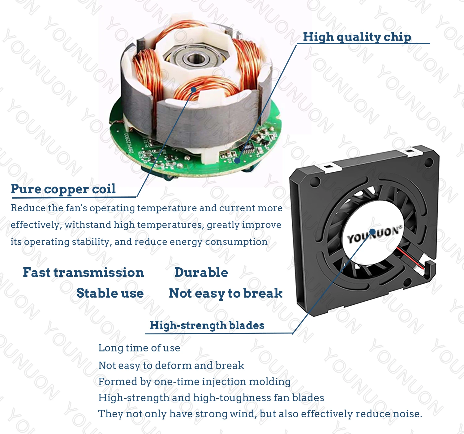 3cm 30mm fan 30x30x4mm 3004 5V 0.20A miniature ultra-thin blower, used for side-blowing heat dissipation of projector flat panel