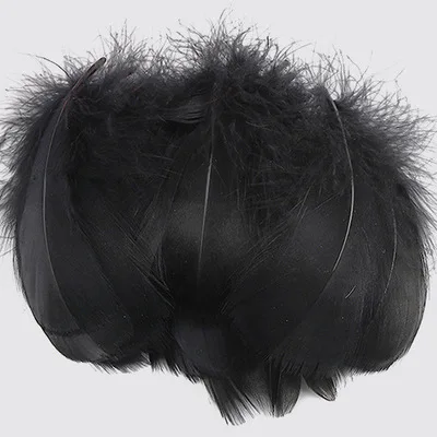 100pcs Goose Feathers for Crafts 4-8cm 6-12cm Swan Plumes Wedding Party Handicraft Accessories Decoration Dream Catcher Feathers