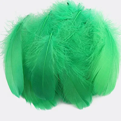 100pcs Goose Feathers for Crafts 4-8cm 6-12cm Swan Plumes Wedding Party Handicraft Accessories Decoration Dream Catcher Feathers