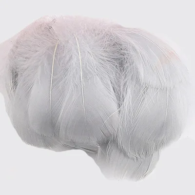 100pcs Goose Feathers for Crafts 4-8cm 6-12cm Swan Plumes Wedding Party Handicraft Accessories Decoration Dream Catcher Feathers