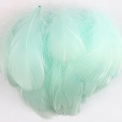 100pcs Goose Feathers for Crafts 4-8cm 6-12cm Swan Plumes Wedding Party Handicraft Accessories Decoration Dream Catcher Feathers