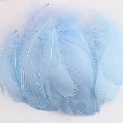 100pcs Goose Feathers for Crafts 4-8cm 6-12cm Swan Plumes Wedding Party Handicraft Accessories Decoration Dream Catcher Feathers
