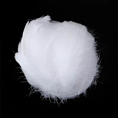 100pcs Goose Feathers for Crafts 4-8cm 6-12cm Swan Plumes Wedding Party Handicraft Accessories Decoration Dream Catcher Feathers