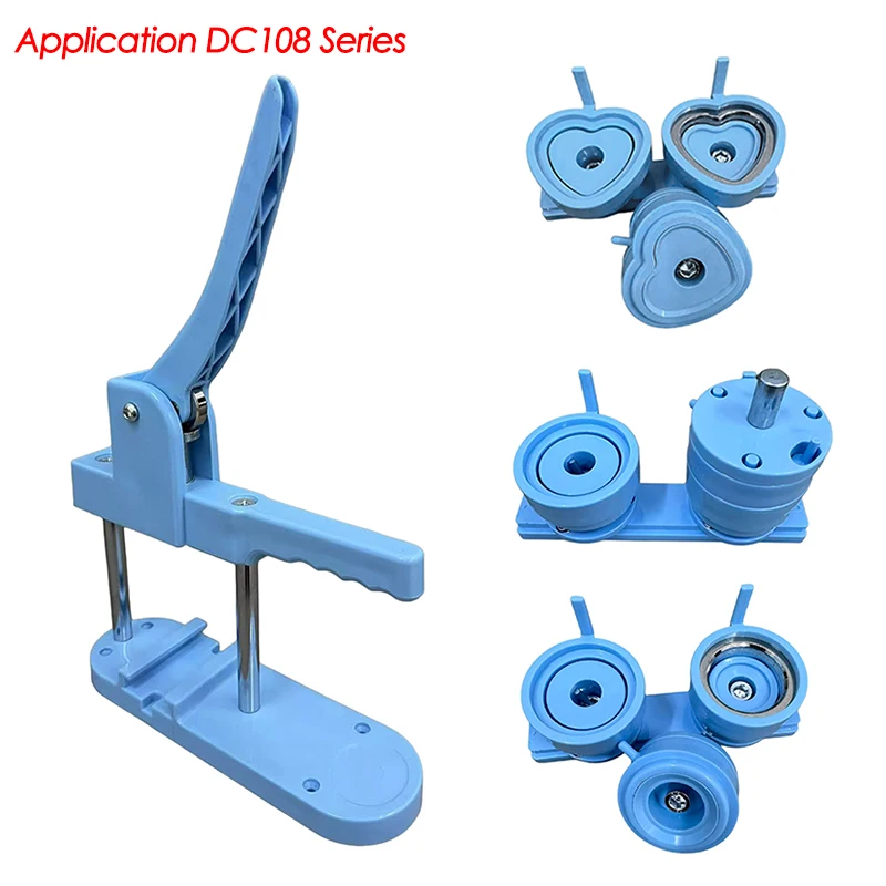 25/32/37/44/58/75mm Badge Maker Molds DIY Button Badge Maker Press Machine Interchangeable Die Mould Round Badge Punching Die