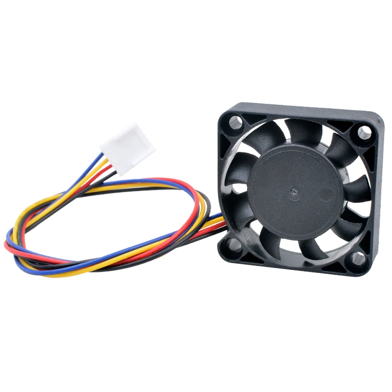 ANCHAOPU 4cm 40mm Fan 40x40x10mm DC5V 0.10A 4 Lines 4Pin PWM Speed Control Cooling Fan for Raspberry Pi in Mini Case