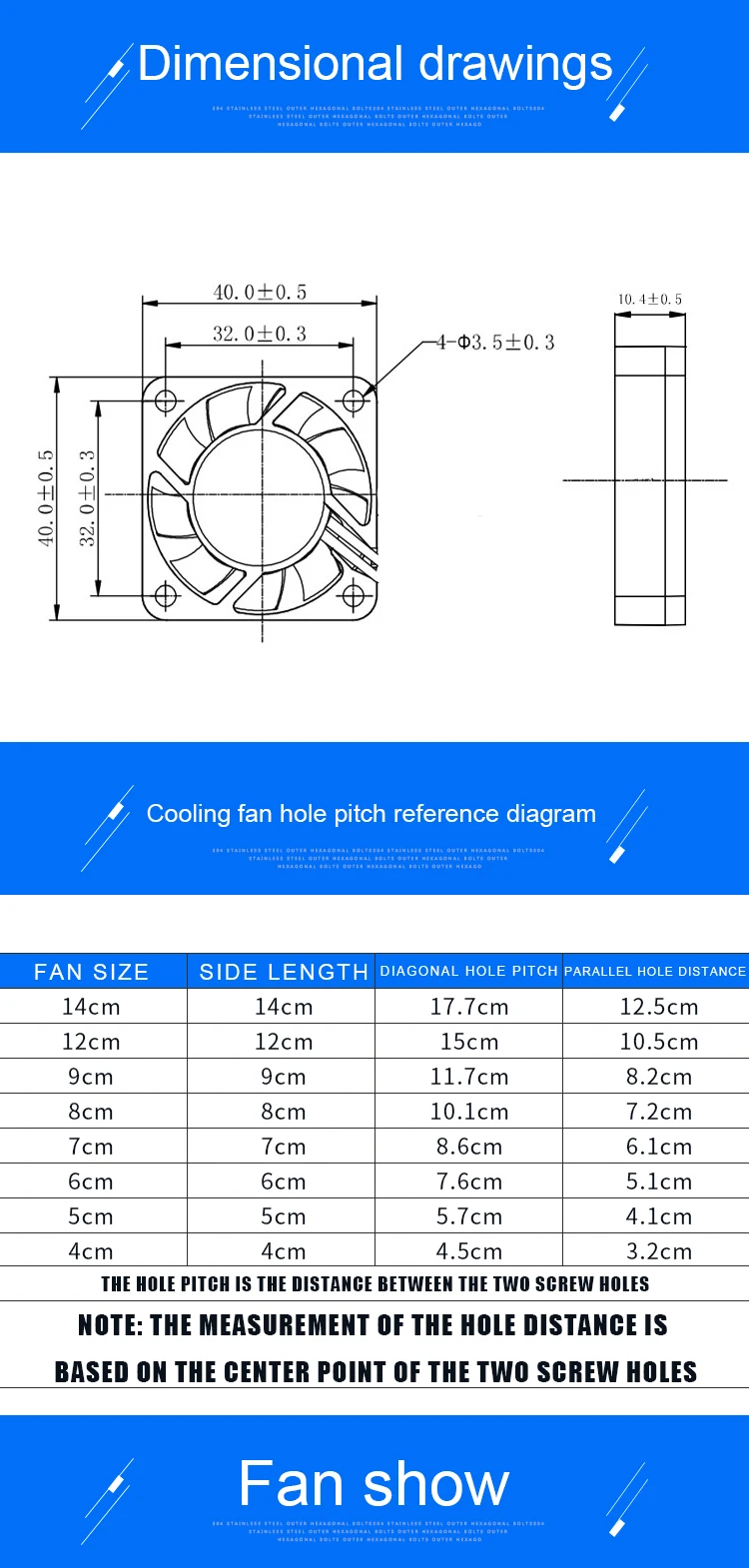 ANCHAOPU 4cm 40mm Fan 40x40x10mm DC5V 0.10A 4 Lines 4Pin PWM Speed Control Cooling Fan for Raspberry Pi in Mini Case
