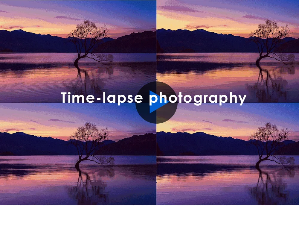 AODELAN Time Lapse Intervalometer Timer Remote Control Shutter Release for Canon Nikon Sony Panasonic Olympus Fijifilm Contax