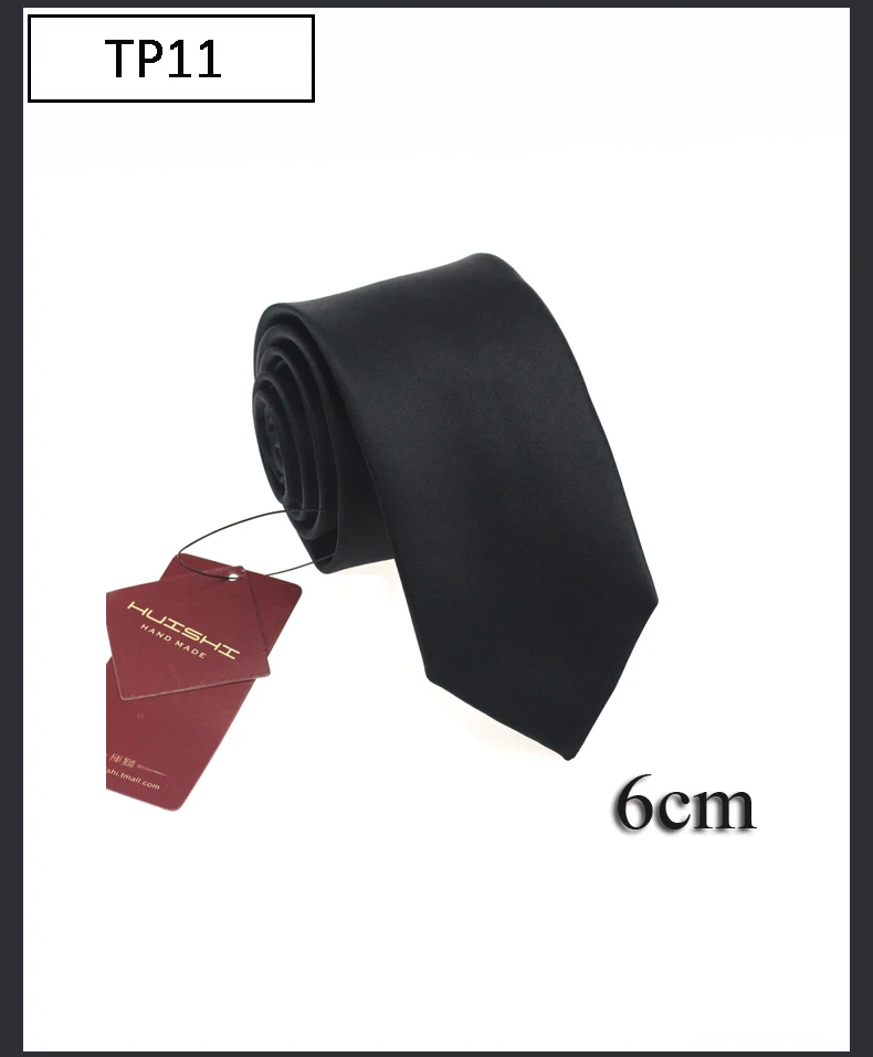 British Style Sale Mariage Waterproof Necktie Formal Black Solid Color Unisex Stripe Shape Men's For Gift Lapel Neck Tie Women