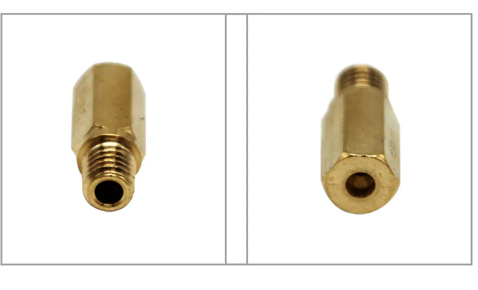 Alconstar 10pcs Motorcycle Carburetor Main Jet Nozzle Kit For Keihin FCR OKO KOSO PE PWK Carburetor Hexagon Motorcycle Main Jet