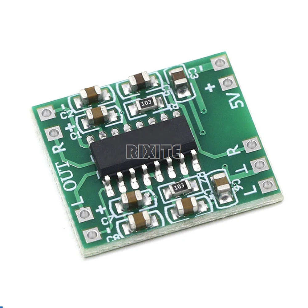 1/2/5/10PCS PAM8403 Audio 2x3W Mini Digital Power Amplifier Board For Class D Stereo Audio Amplifier Module 5V Power