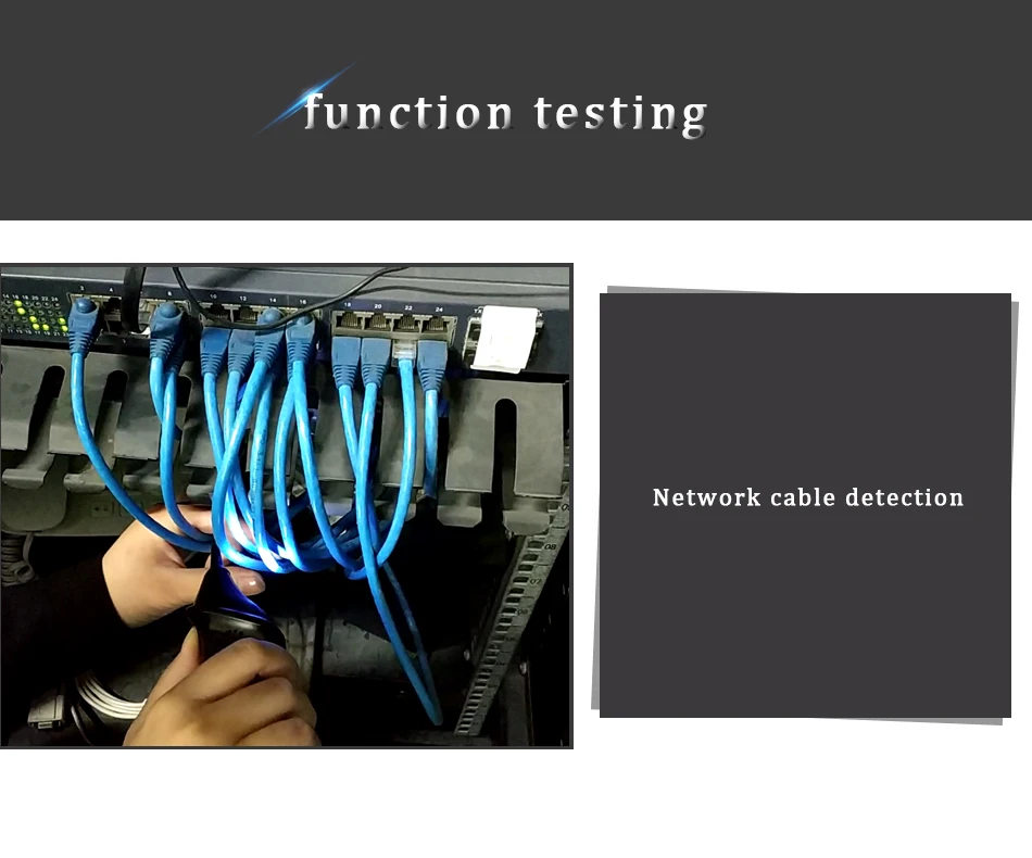 BSIDE. Network Cable Tracker Wire Tester FWT82/81 Professional RJ45/11 Telephone Toner Ethernet LAN Tracer Detector Line Finder
