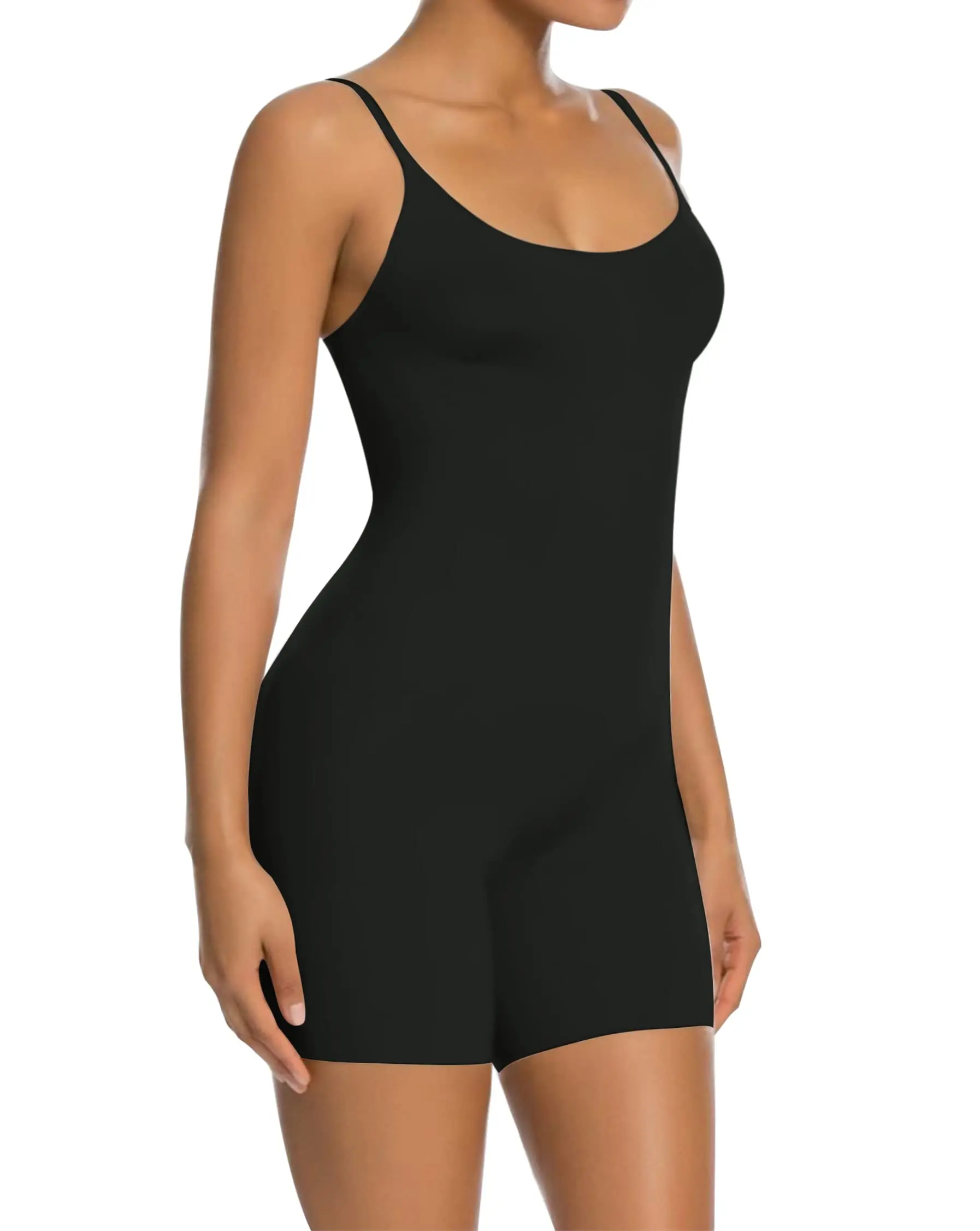 Lilvigor Women's Seamless Shapewear Tummy Control Body Shaper Comfortable for Women Under Dress Thigh Slimmer Bodysuit Girdle