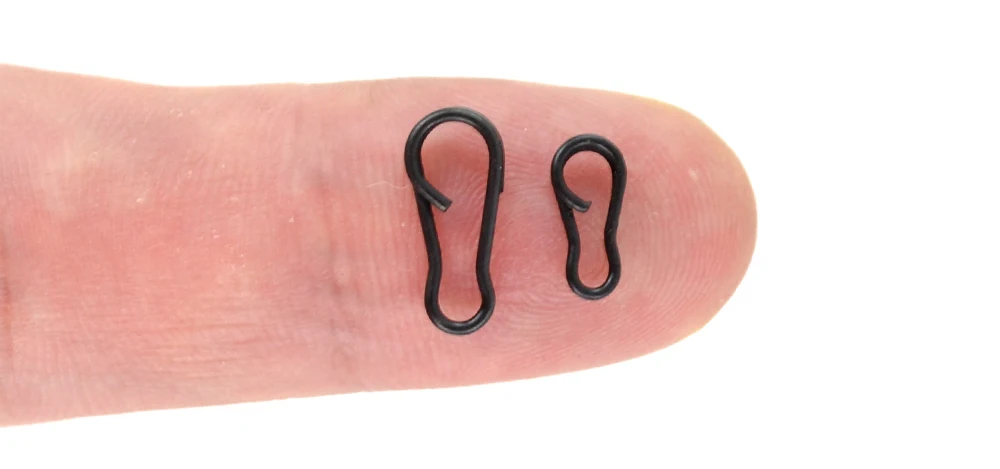 60pcs Fishing Snap Clips Speed Links Swivel Quick Change Carp Terminal Tackle AG039