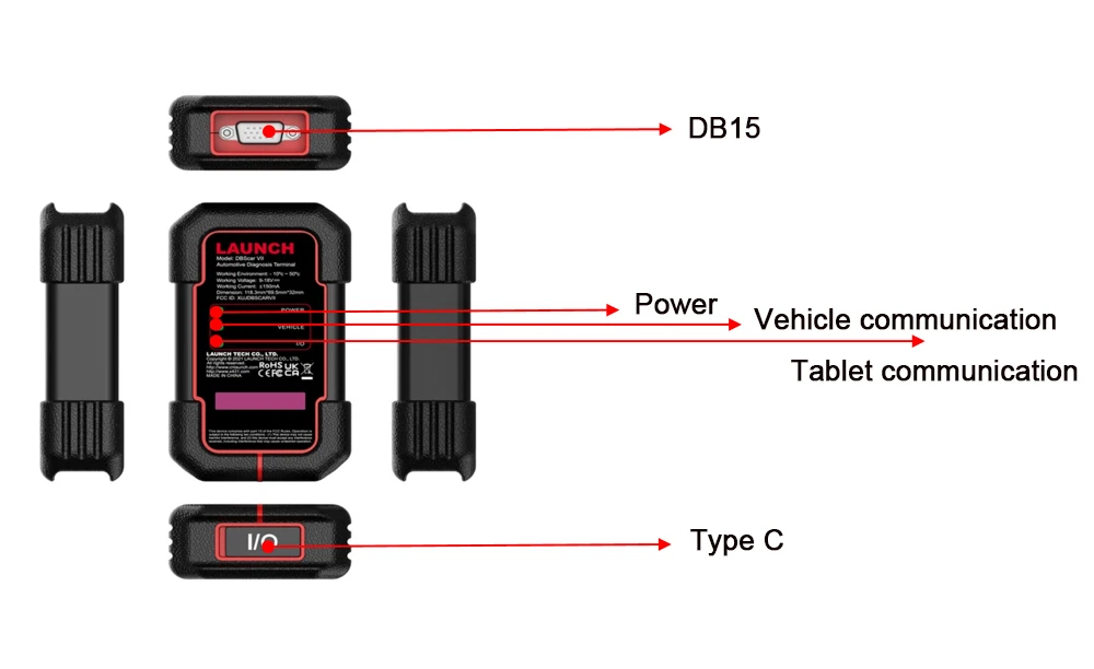 LAUNCH X431 PRO TT Bidirectional Scan Tool with DBSCar VII Connector,37+ Reset for All Cars,ECU Online Coding,CANFD Key IMMO,