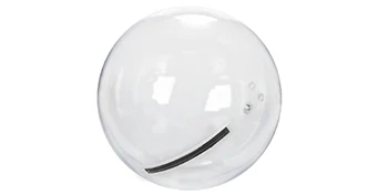 SucceBuy 2M Water Walking Ball with Air Blower Pump Inflatable PVC Zorb Ball Waterproof for Amusement Park Swimming Pool