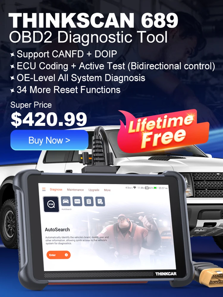 MUCAR CS90 OBD2 Diagnostic Tool Auto OBD2 Scanner Scan Tool 28 Reset Maintenance Service Lifetime Update Free for All Car