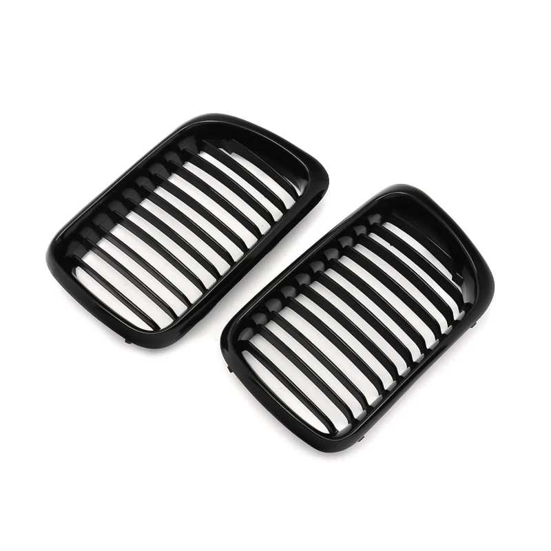 Front Hood Kidney Grille Grill Gloss Black High Quality ABS Plastic For BMW 3 Series M3 E36 1996 1997 1998 1999