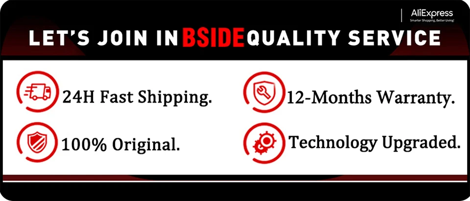 BSIDE Digital Multimeter Pen Type Smart multitester Auto Range DC AC Voltage Capacitance Ohm NCV Hz Diode Live wire Tester Meter