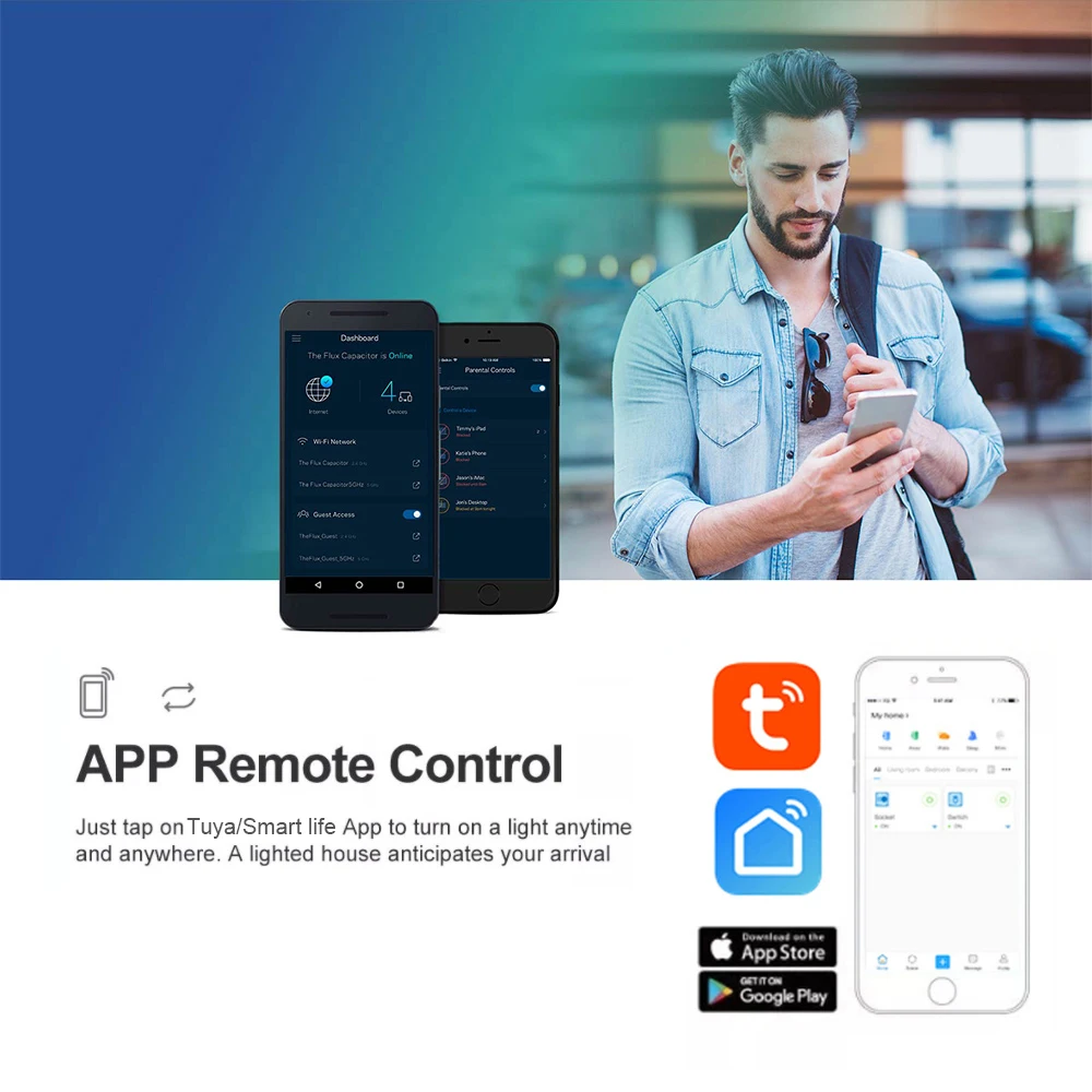 Tuya Smart Wifi Motor Switch Module 12V 32V 220V RF 433 Radio Remote Control 4 Channels Inching Relay for Alexa Google Home