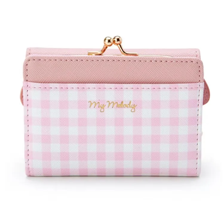 Hello Kitty Coin Purse Creative Small Wallet Wholesale Mini Purses My Melody Kuromi Keychain Wallet Sanrio Purse Kawaii Clutch