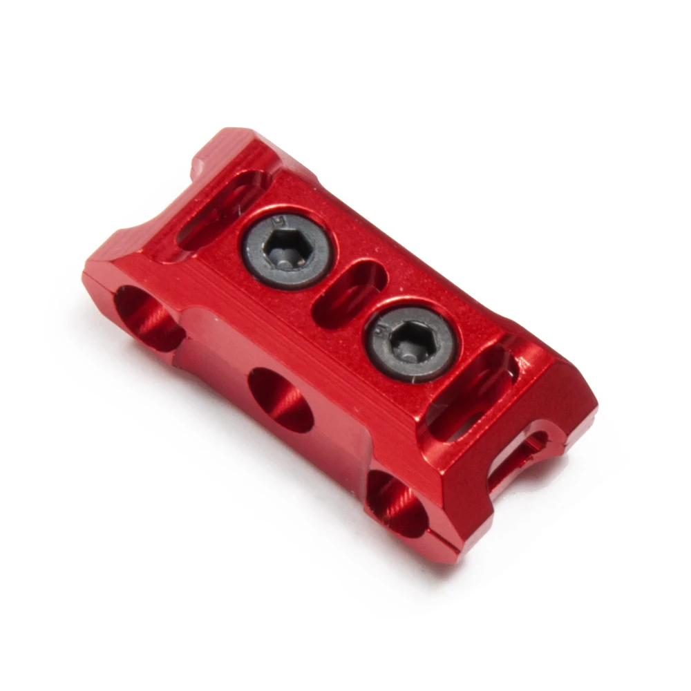 AXSPEED Aluminum Alloy ESC Motor Cable Manager Wire Fixed Clamp Buckle Prevent Tangled Line Clip Tool for RC Climbing Model Car