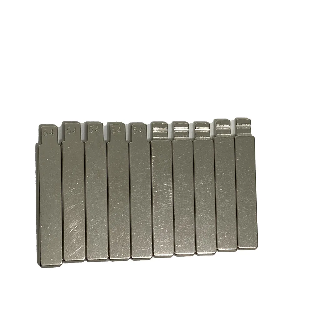 Keychannel 10PCS 54# Xhorse KD Blade HU83 Car Key Blade For Xhorse VVDI KD KEYDIY Flip Remote For Citroen Peugeot Replace Blade