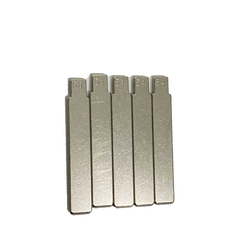 Keychannel 10PCS 54# Xhorse KD Blade HU83 Car Key Blade For Xhorse VVDI KD KEYDIY Flip Remote For Citroen Peugeot Replace Blade