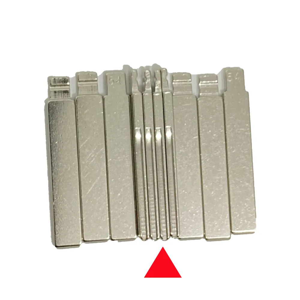 Keychannel 10PCS 54# Xhorse KD Blade HU83 Car Key Blade For Xhorse VVDI KD KEYDIY Flip Remote For Citroen Peugeot Replace Blade