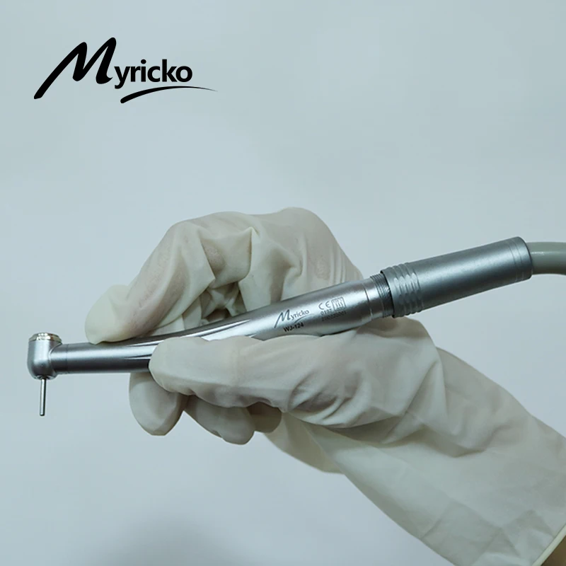 Dental High Speed Handpiece  Myricko 2/4 Hole Push Button Air Turbine Dentist Drills Odontologia Tools