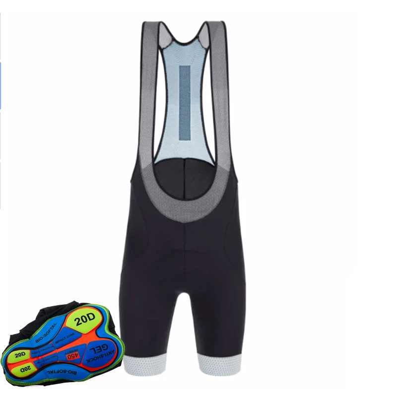 Cycling Bib Shorts Men Gel Thick Shockproof Pad Men Cycling Shorts 6 Hours Ride Pro Lycra Men's Cycling Bretelle